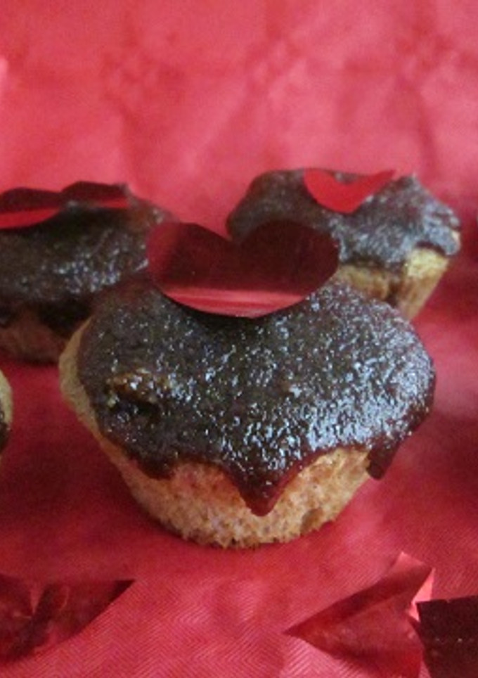 Una foto de Magdalenas diet al caramelo