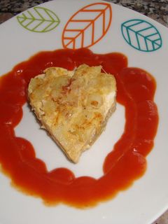 Una foto de Corazón de patatas