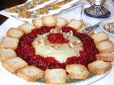 Paté de quesos con Pimientos confitados