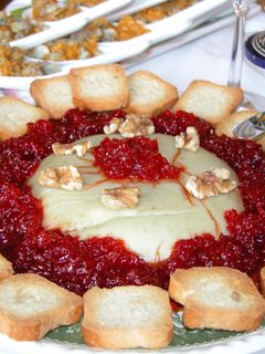 Una foto de Paté de quesos con Pimientos confitados