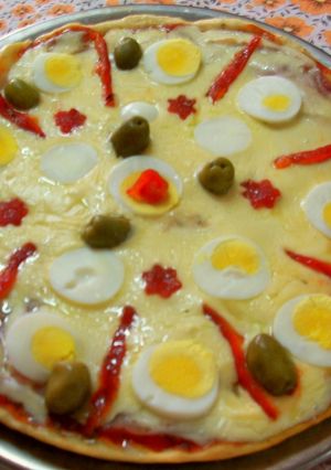Una foto de Pizza caserita (Teresa)