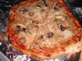 Pizza fácil de atún
