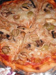 Una foto de Pizza fácil de atún