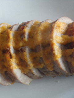 Una foto de Roti de pavo al horno con salsa de verduras