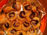 Mini hojaldres con nutella