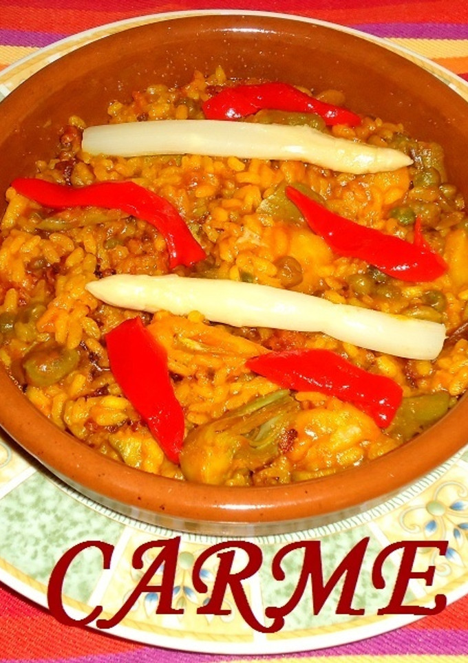 Una foto de Arroz vegetal (Carme)