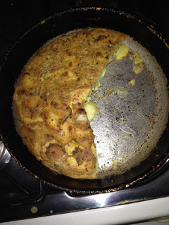 Una foto de Tortilla de papas fácil