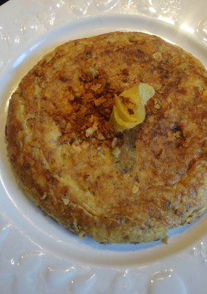 Una foto de Tortilla de patata chips y cebolla del ikea