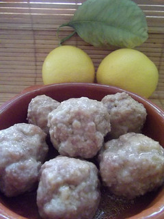 Una foto de Albóndigas de pollo en salsa Thermomix