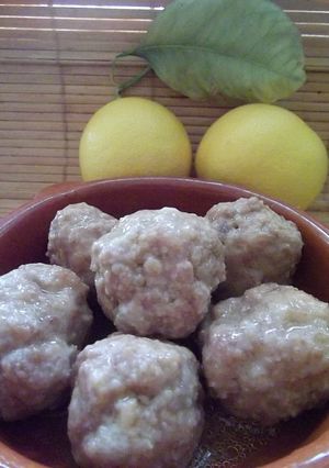 Una foto de Albóndigas de pollo en salsa Thermomix