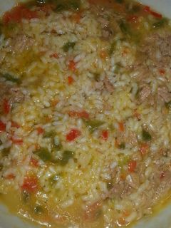 Una foto de Arroz con atún en Thermomix
