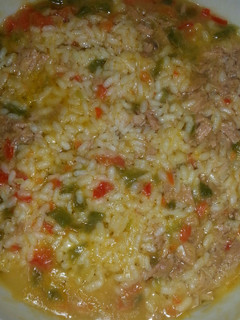 Una foto de Arroz con atún en Thermomix