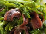 Judías con anchoas