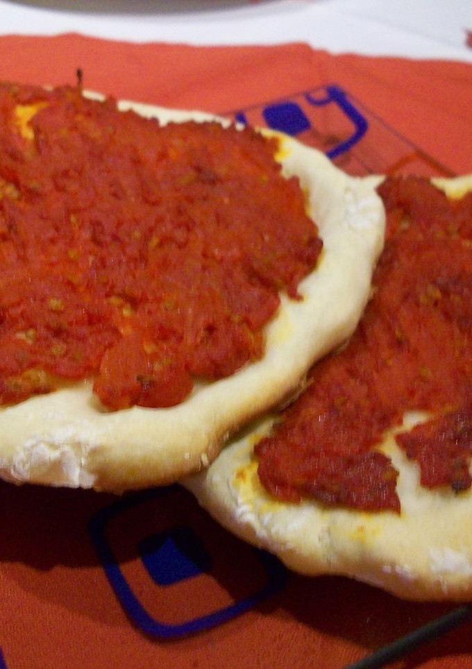 Una foto de Cocas de pimiento
