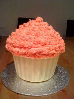 Una foto de Cupcake gigante
