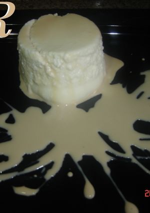 Una foto de Panacota de queso