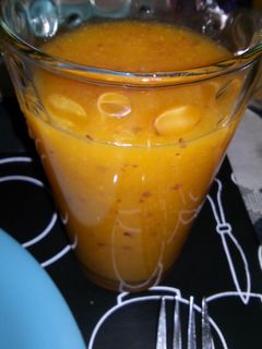 Una foto de Jugo saludable