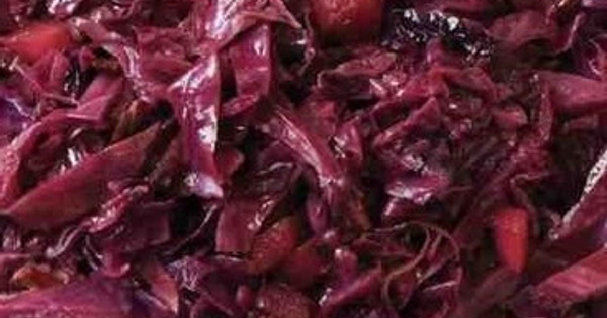 Col Lombarda Con Beicon Y Manzana Al Vino Tinto Receta de Frescamp- Cookpad