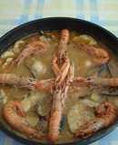 Suquet de peix ( CAZUELA DE PESCADO )