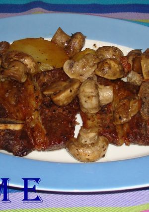 Una foto de Churrasco asado