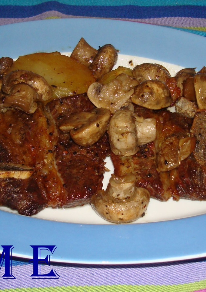 Una foto de Churrasco asado