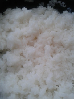 Una foto de Shari (arroz para sushi)
