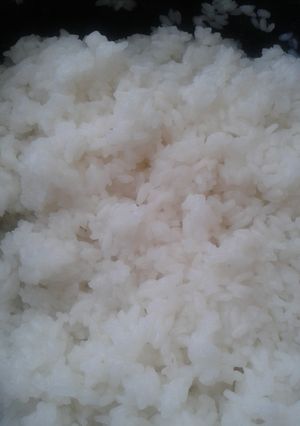 Una foto de Shari (arroz para sushi)