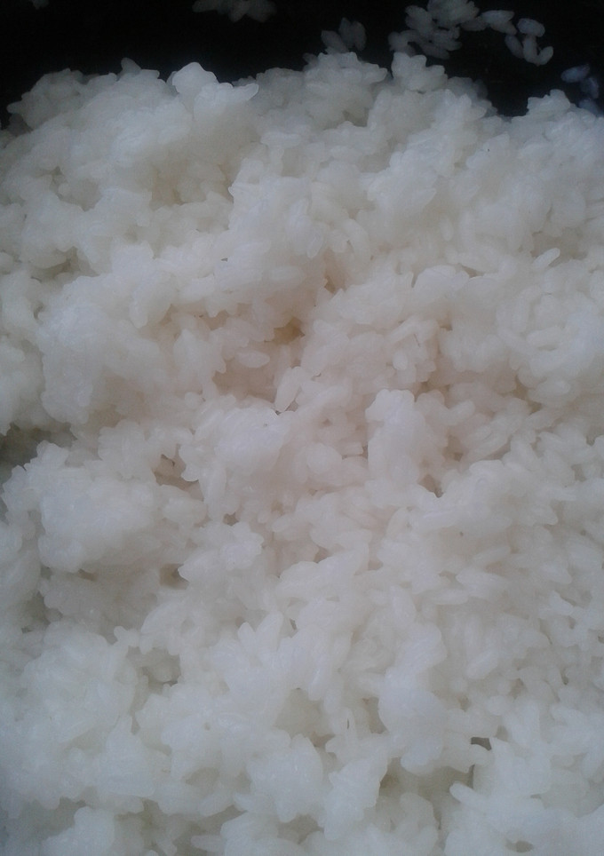 Una foto de Shari (arroz para sushi)