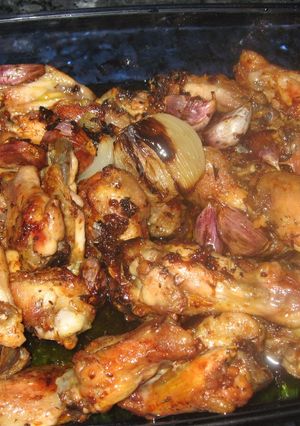 Una foto de Pollo a la pérdiz