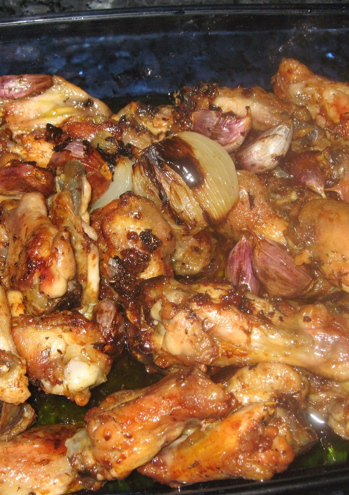Una foto de Pollo a la pérdiz