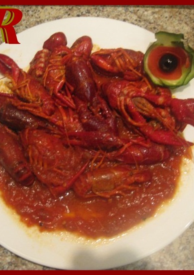 Una foto de Cangrejos de río en salsa