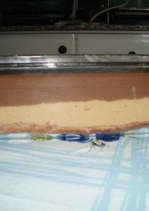 Una foto de Tarta dos colores y sin gluten (Thermomix 31)