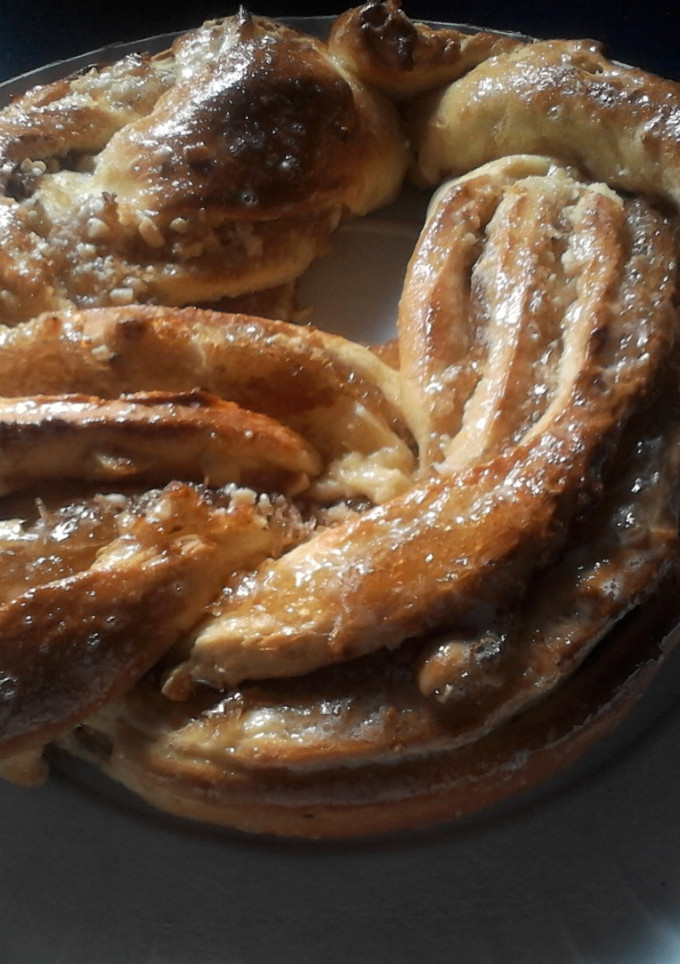 Una foto de Kringle Estonia ( Rosca de canela )
