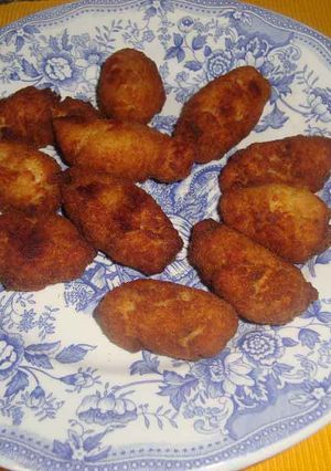 Una foto de Croquetas de salchichas