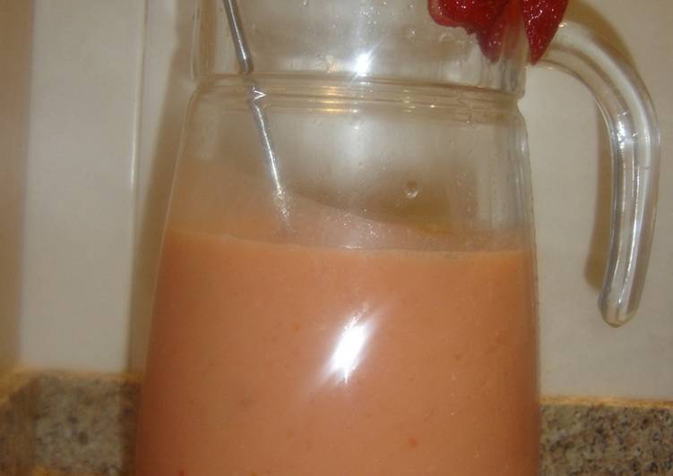 Gazpacho de fresas