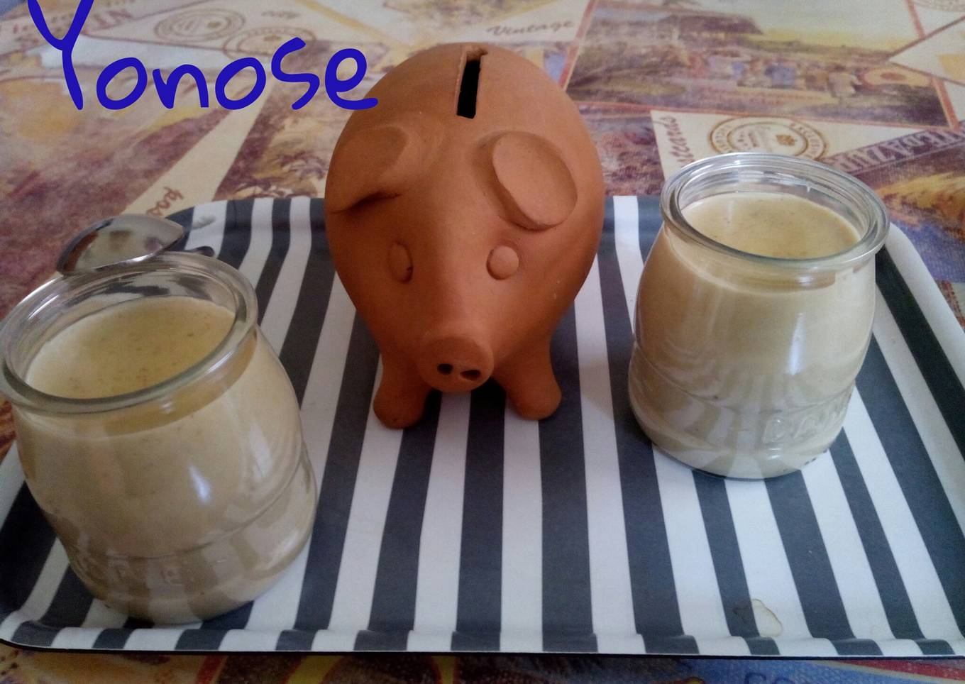 Yogur de galletas María