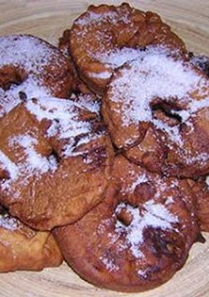 Una foto de Buñuelos de manzana, regreso a mi niñez