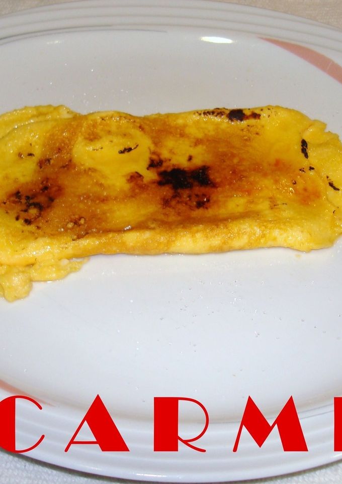 Una foto de Tortilla al ron