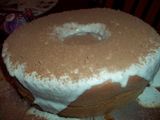 Rosca sabor vainilla con azúcar impalpable