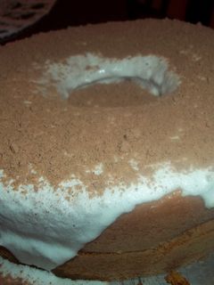 Una foto de Rosca sabor vainilla con azúcar impalpable