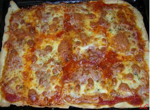 Una foto de Masa de pizza casera y fácil