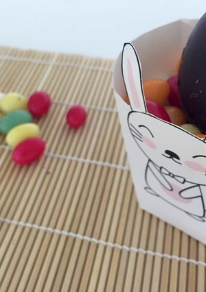 Una foto de Huevos de chocolate para Pascua 