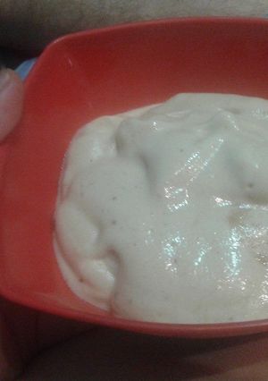 Una foto de Helado de banana fácil