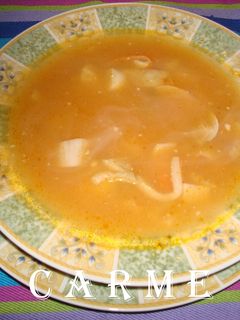 Una foto de Sopa de pescado sencilla