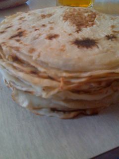 Una foto de Panqueques salados fáciles