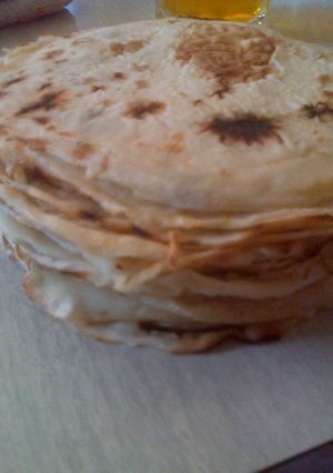 Una foto de Panqueques salados fáciles
