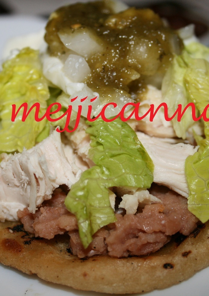 Una foto de Sopes