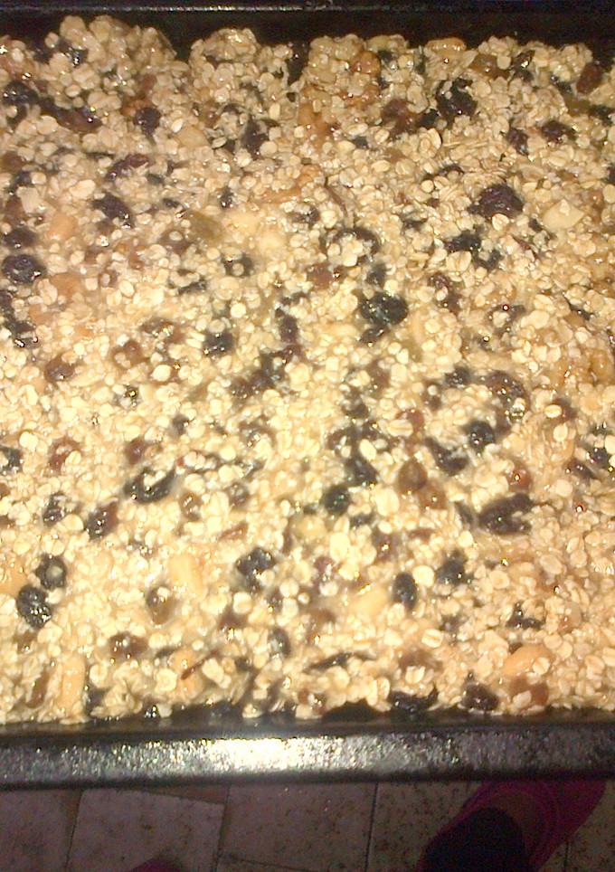 Una foto de Barritas de cereal con nuez