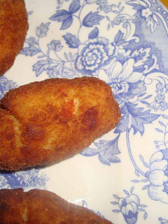 Una foto de Croquetas de arroz con queso