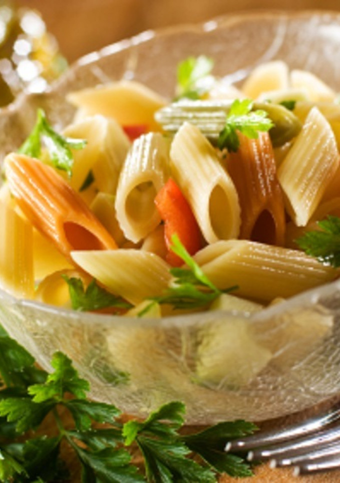 Una foto de Ensalada de macarrones